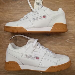 REEBOK Men's Workout Plus Training Sneaker White Size 6.5 New In Box NIB
